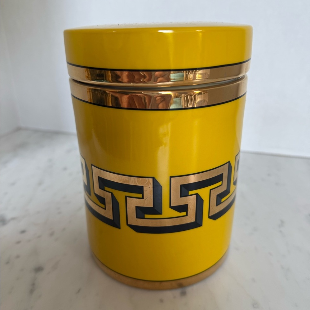 Jonathan Adler Mykonos Yellow Canister